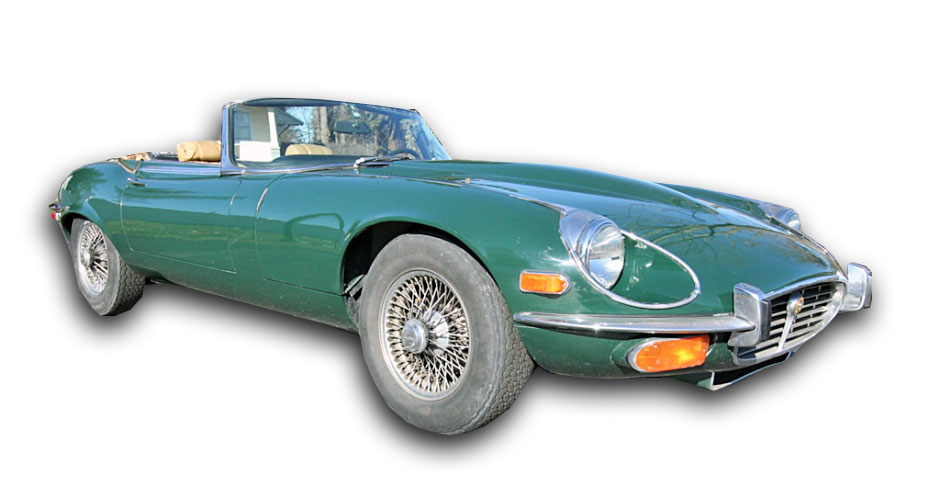 Repossessed JAGUAR E-TYPE